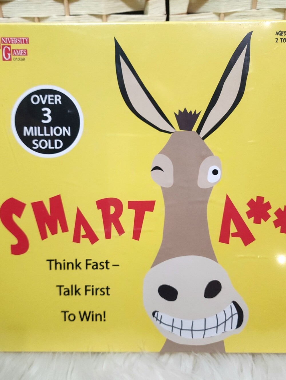 NIB Smart A** Family Board Game Ages 12 & Up SEALED